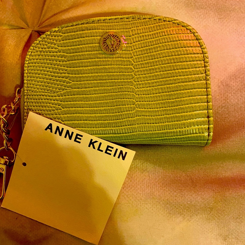 Ann Klein card/coin purse NWT